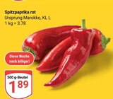 Aktuelles Spitzpaprika rot Angebot bei GLOBUS in Saarbrücken ab 1,89 €