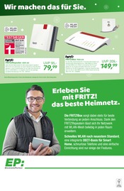 Aktueller EP: Prospekt mit Router, "Festlich shoppen!", Seite 12