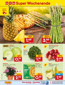 Blumen im Netto Marken-Discount Prospekt "Aktuelle Angebote" mit 61 Seiten (Mannheim)
