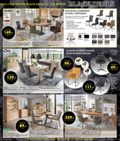 Aktueller Möbel Martin Prospekt mit Tisch, "BLACK WEEK", Seite 9