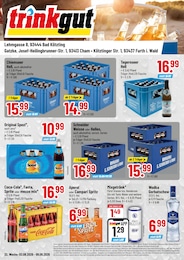 Aktueller Trinkgut Discounter Prospekt für Willmering 03.08.2026 - 08.08.2026 Trinkgut Prospekt für Willmering mit 4 Seiten