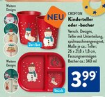 Kinderteller im ALDI SÜD Prospekt Kinderteller von CROFTON im aktuellen ALDI SÜD Prospekt für 3,99 €