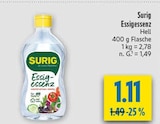 Essigessenz Hell Angebote von Surig bei diska Dresden für 1,11 €