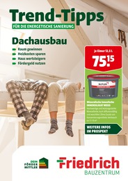 Friedrich Bauzentrum Prospekt für Heiligenroth: "Trend-Tipps für die energetische Sanierung", 25 Seiten, 12.12.2025 - 21.12.2025