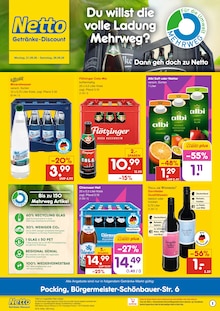 Aktueller Netto Marken-Discount Prospekt (Pocking) Netto Marken-Discount Prospekt "DER ORT, AN DEM DU IMMER AUSGEZEICHNETE PREISE FINDEST." mit Seiten (Pocking)