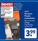 Premium Hundetrockenfutter von Romeo im aktuellen ALDI SÜD Prospekt für 3,99 €