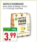 Gaffels Fassbrause für 3,99 € bei Marktkauf im Angebot Gaffels Fassbrause im aktuellen Marktkauf Prospekt