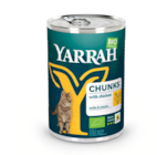 Morceaux au poulet pour chat - YARRAH en promo chez Naturalia Morceaux au poulet pour chat - YARRAH dans le catalogue Naturalia