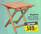 Klapptisch bei wohnstore Westermann im Rheda-Wiedenbrück Prospekt für 149,00 €
