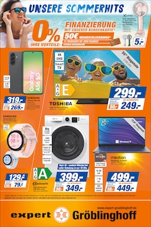 Aktueller expert Gröblinghoff Prospekt "UNSERE SOMMERHITS" Aktueller expert Gröblinghoff Prospekt