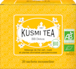 THÉ BB DETOX BIO KUSMI TEA - KUSMI TEA en promo à 7,19 € chez Auchan Hypermarché THÉ BB DETOX BIO KUSMI TEA - KUSMI TEA dans le catalogue Auchan Hypermarché