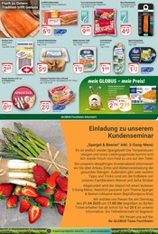 Thunfisch im GLOBUS Prospekt in Erlangen Aktueller GLOBUS Prospekt mit Thunfisch, "Aktuelle Angebote", Seite 8