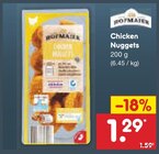 Chicken Nuggets im Angebot bei Netto Marken-Discount in Wolfenbüttel Chicken Nuggets Angebote von Hofmaier bei Netto Marken-Discount Wolfenbüttel für 1,29 €