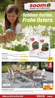 Gartenmöbel im toom Baumarkt Prospekt "Respekt, wer's selber macht." mit 24 Seiten (Krefeld)