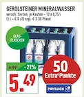 Mineralwasser im Angebot bei Marktkauf in Gelsenkirchen Mineralwasser Angebote von Gerolsteiner bei Marktkauf Gelsenkirchen für 5,49 €