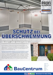 i&M BauCentrum Baumärkte Prospekt der aktuellen Woche mit 2 Seiten, gültig von 01.09.2025 bis 30.09.2025, in Steigra und Umgebung Aktueller i&M BauCentrum Baumärkte Prospekt in Steigra und Umgebung, "Schutz bei Überschwemmung!" mit 2 Seiten, 01.09.2025 - 30.09.2025