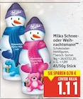 Schnee- oder Weihnachtsmann von Milka im aktuellen E center Prospekt