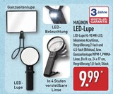 LED-Lupe HL-90 MR-LED von Maginon im aktuellen ALDI Nord Prospekt für 9,99 €