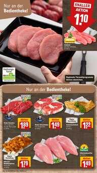 Schweinefleisch im REWE Prospekt "Dein Markt" mit 32 Seiten (Remscheid)