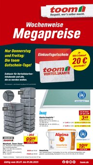 Farbe im aktuellen toom Baumarkt Prospekt (Leverkusen) Farbe im toom Baumarkt Prospekt "Respekt, wer's selber macht." mit 16 Seiten (Leverkusen)