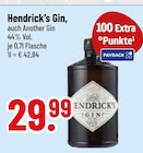 Aktuelle Gin Angebote bei Trinkgut in Regensburg Aktuelles Hendrick’s Gin Angebot bei Trinkgut in Regensburg ab 29,99 €