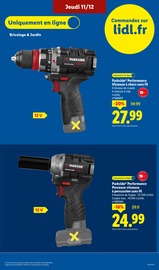 Perceuse-Visseuse Angebote im Prospekt "Votre repas de fêtes" von Lidl auf Seite 67