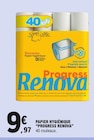 E.Leclerc Orsigny - Promo Papier hygiénique Progress Renova Promo Papier hygiénique Progress Renova à 9,97 € dans le catalogue E.Leclerc à Orsigny
