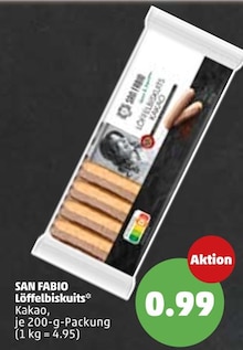Bio Lebensmittel von SAN FABIO im aktuellen Penny-Markt Prospekt für 0.99€
