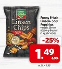 Linsen Chips Paprika Style im Angebot bei Markant Nordwest in Detmold Linsen Chips Paprika Style Angebote von Funny Frisch bei Markant Nordwest Detmold für 1,49 €