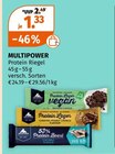 Protein Riegel von MULTIPOWER im aktuellen Müller Prospekt