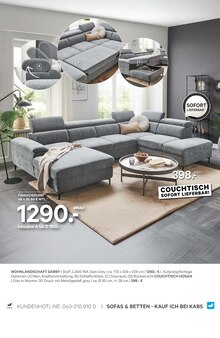 Wohnzimmertisch im Kabs Prospekt "BLACK WEEKS" mit 38 Seiten (Hamburg)