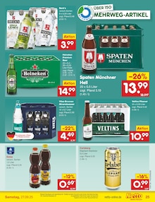 Wasser im Netto Marken-Discount Prospekt "Aktuelle Angebote" mit 59 Seiten (Wolfsburg)