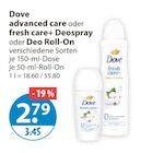 Deospray im V-Markt Prospekt Deospray von Dove im aktuellen V-Markt Prospekt für 2,79 €