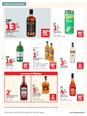 Promos Gin dans le catalogue "LA RENTRÉE À PRIX K.O." de Auchan Hypermarché à la page 34 Promos Gin dans le catalogue "LA RENTRÉE À PRIX K.O." de Auchan Hypermarché à la page 34