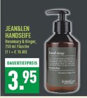 Handseife Rosemary & Ginger im Angebot bei Marktkauf in Dülmen Handseife Rosemary & Ginger Angebote von Jean&Len bei Marktkauf Dülmen für 3,95 €