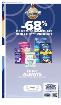Promo Always dans le catalogue Carrefour Market du moment à la page 15