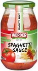 Spaghetti Sauce oder Veggie Bolognese von Werder im aktuellen REWE Prospekt