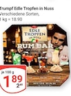 Edle Tropfen in Nuss im Angebot bei GLOBUS in Wolfenbüttel Edle Tropfen in Nuss Angebote von Trumpf bei GLOBUS Wolfenbüttel für 1,89 €