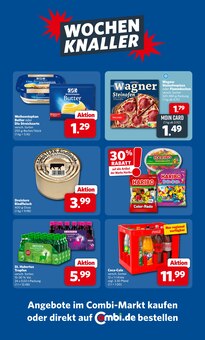 Coca Cola im combi Prospekt "Markt - Angebote" mit 33 Seiten (Bremen)
