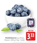 Heidelbeeren bei EDEKA im Prospekt "" für 3,33 €