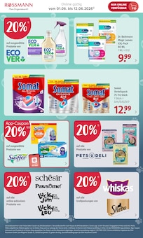 Katzenfutter im Rossmann Prospekt "Mein Drogeriemarkt" mit 6 Seiten (Düsseldorf)