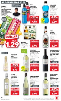 Wasser im aktuellen Kaufland Prospekt (Duisburg) Wasser im Kaufland Prospekt "Hier bin ich richtig" mit 63 Seiten (Duisburg)