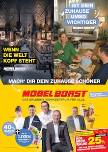 Möbel Borst Prospekt MACH DIR DEIN ZUHAUSE SCHÖNER mit 6 Seiten