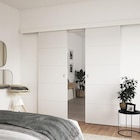 Porte coulissante prépeinte slot l. 83 cm - Brico Dépôt à Colmar Porte coulissante prépeinte slot l. 83 cm en promo chez Brico Dépôt Colmar à 95,50 €