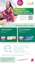 mea - meine apotheke Prospekt für Nürnberg: "Unsere Oktober-Angebote", 4 Seiten, 01.10.2025 - 31.10.2025