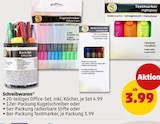 Penny Nienburg - 20-teiliges Office-Set Angebot im Prospekt 20-teiliges Office-Set bei Penny im Nienburg Prospekt für 3,99 €