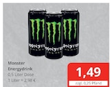 Energydrink im Angebot bei Getränkewelt Dünnwald in Leverkusen Energydrink Angebote von Monster bei Getränkewelt Dünnwald Leverkusen für 1,49 €