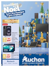 IPhone Angebote im Prospekt "Réveillons Noël : Tout l'électronique à prix magiques" von Auchan Hypermarché auf Seite 1