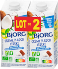 CRÈME DE COCO LEGÈRE BIO BJORG - BJORG en promo chez Auchan Hypermarché CRÈME DE COCO LEGÈRE BIO BJORG - BJORG dans le catalogue Auchan Hypermarché