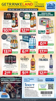Coca Cola im Getränkeland Prospekt "Die Getränkekönner" mit 9 Seiten (Rostock)